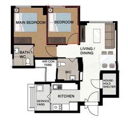 Blk 131D Plantation Grange (Tengah), HDB 3 Rooms #588520261